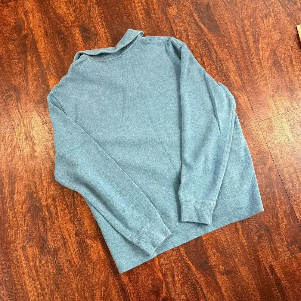 Polo Ralph Lauren Quarter Zip Pullover Sweater Blue Men’s Large